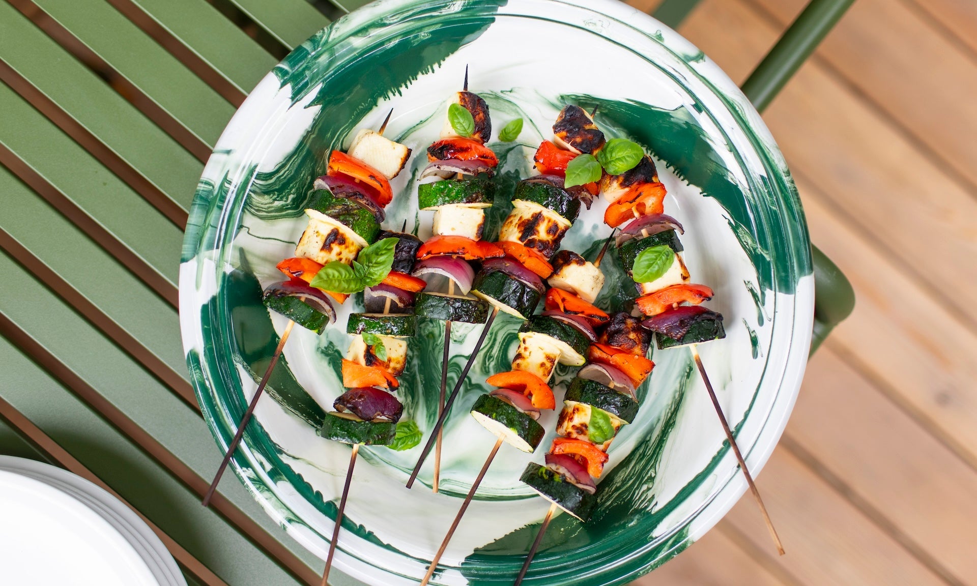 Halloumi Skewers