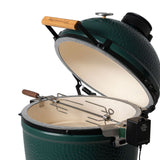 Rotisserie on open grill