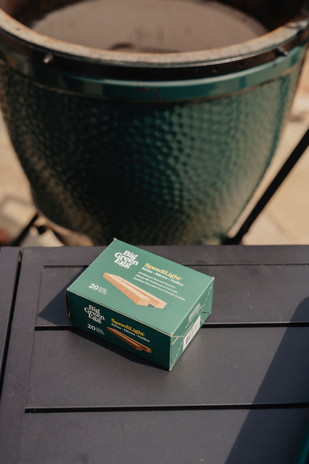 Speedilight sticks in front of grill